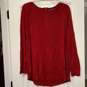 Burnt orange sweater